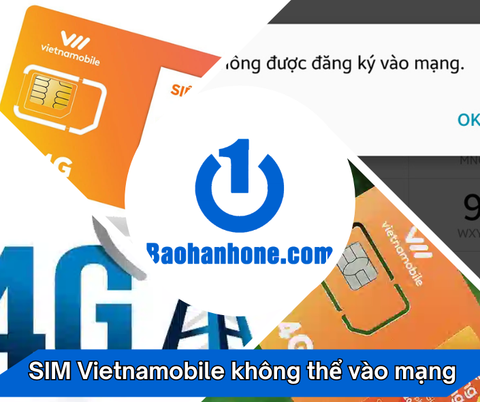 Cách khắc phục SIM Vietnam Mobile không thể vào mạng