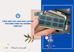 Tổng hợp các loại RAM laptop phổ biến trên thị trường hiện nay
