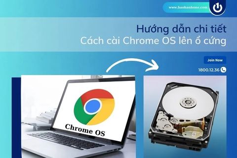 Cách cài Chrome OS lên ổ cứng: Hướng dẫn chi tiết