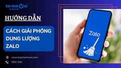 Cách giải phóng dung lượng Zalo trên điện thoại, máy tính