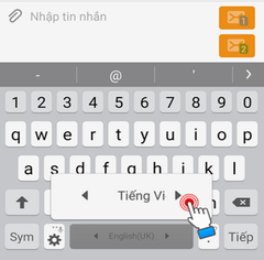 Cách cài đặt bàn phím Samsung có dấu theo chuẩn VNI và Telex