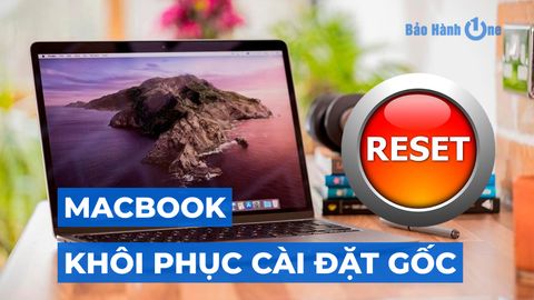 Cách khôi phục cài đặt MacBook đơn giản và chi tiết