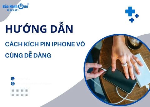 4 cách kích pin iPhone vô cùng dễ dàng không nên bỏ qua