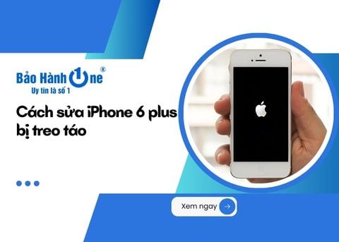 Cách sửa iPhone 6 Plus bị treo táo bạn đã biết chưa?