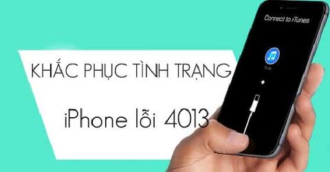 Cách sửa lỗi 4013 trên iPhone X, iPhone XS và iPhone XS Max tại nhà