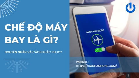 Chế độ máy bay là gì? Mách bạn cách bật chế độ máy bay nhanh chóng