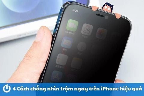 Hướng dẫn chi tiết cách chống nhìn trộm màn hình iPhone 11, 12, 13, 14