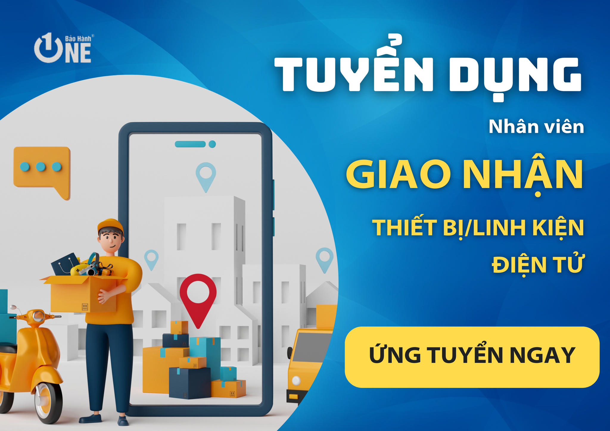 Tuyển Giao - Nhận Điện Thoại/Laptop - Tại Hồ Chí Minh