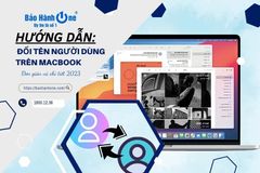 Hướng dẫn cách đổi tên người dùng trên MacBook đơn giản và chi tiết 2023