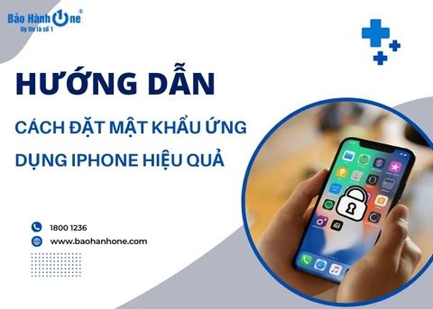 Hướng dẫn một số cách đặt mật khẩu ứng dụng iPhone hiệu quả