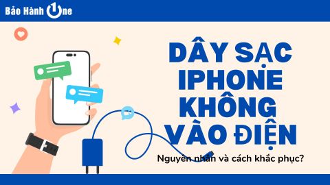 Vì sao dây sạc iPhone không vào điện và cách khắc phục