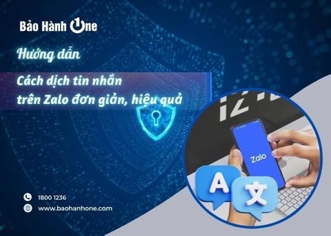 Cách dịch tin nhắn trên Zalo đơn giản, hiệu quả