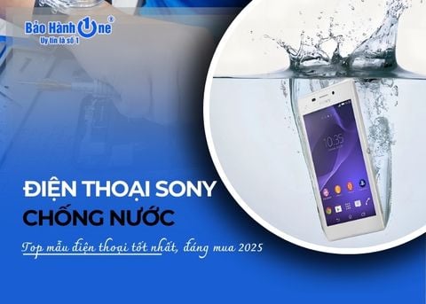 Bật mí mẫu điện thoại Sony chống nước tốt, đáng mua nhất 2025