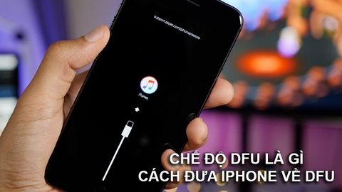 Đưa iPhone về DFU bằng cách nào