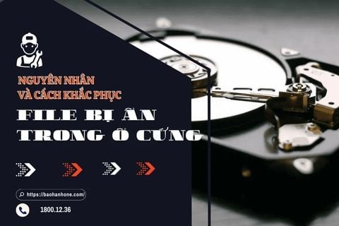 File bị ẩn trong ổ cứng máy tính: Nguyên nhân và cách khắc phục