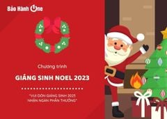 CHƯƠNG TRÌNH GIÁNG SINH NOEL 2023 “ĐÓN GIÁNG SINH, NHẬN QUÀ HẤP DẪN”