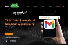 Hướng dẫn cách xóa tài khoản gmail trên điện thoại Samsung nhanh chóng, tiện lợi