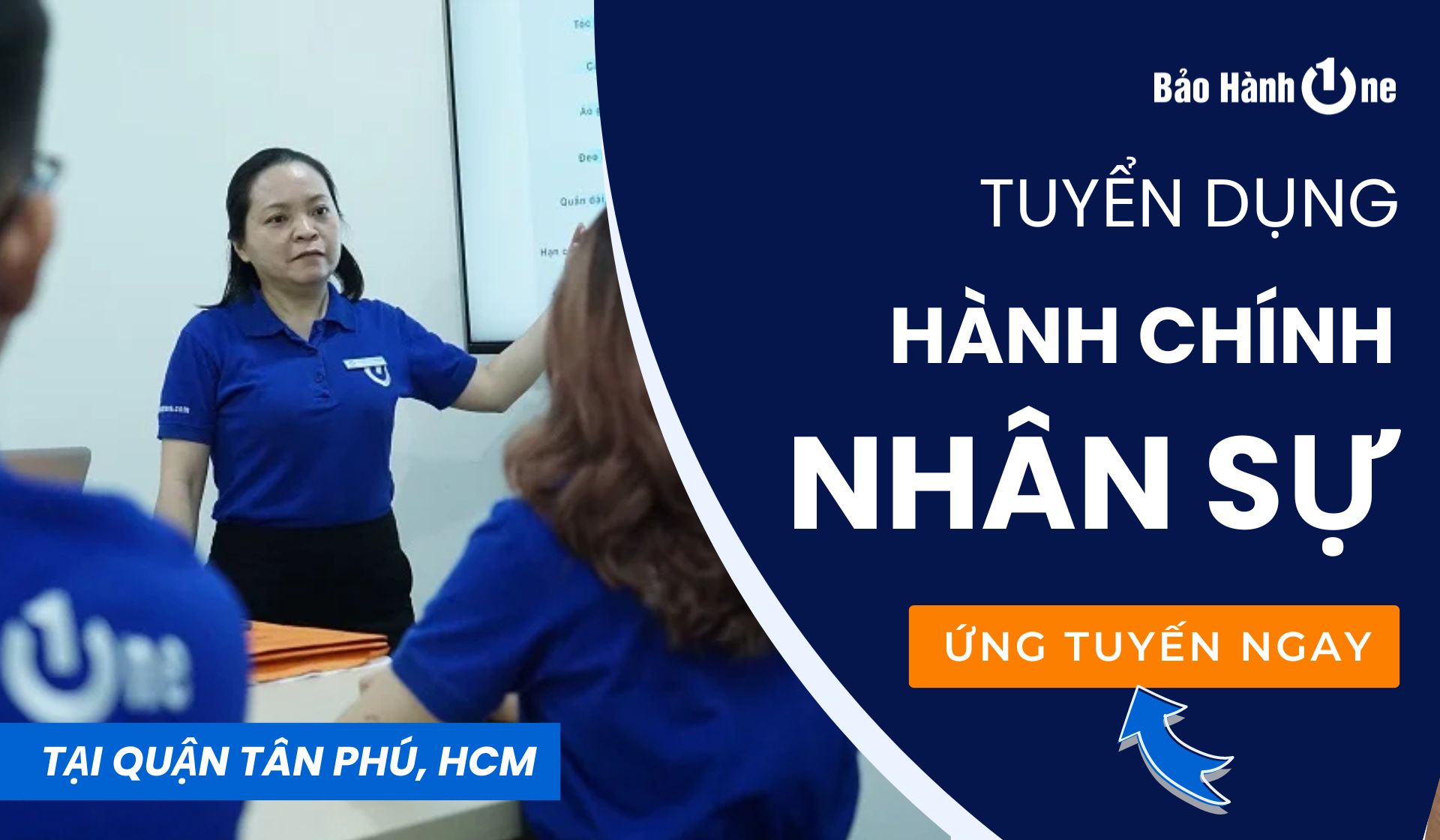 Nhân Viên Hành Chính Nhân Sự tại Quận Tân Phú