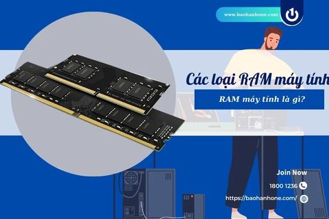 Các loại RAM máy tính phổ biến - Loại nào tốt nhất hiện nay?