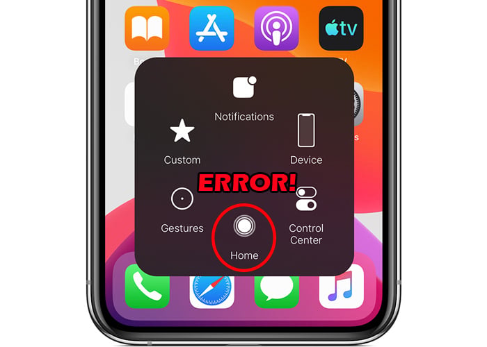 Home Error Cách xử lý nút home ảo liệt không bấm được hiệu quả tại nhà