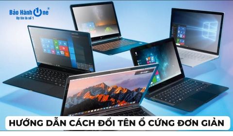 Hướng dẫn cách đổi tên ổ cứng đơn giản ai cũng làm được
