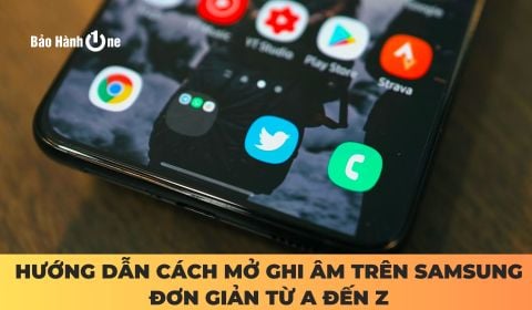 Hướng dẫn cách mở ghi âm trên samsung đơn giản từ A đến Z