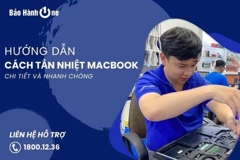 Hướng dẫn cách tản nhiệt MacBook chi tiết và nhanh chóng