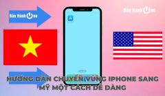 Hướng dẫn chuyển vùng iPhone sang Mỹ một cách dễ dàng