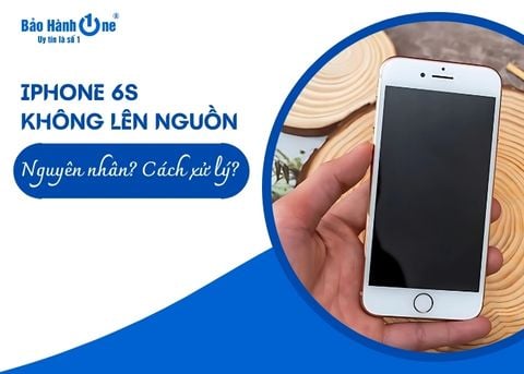 Nguyên nhân iPhone 6S sập nguồn bật không lên? Cách xử lý?