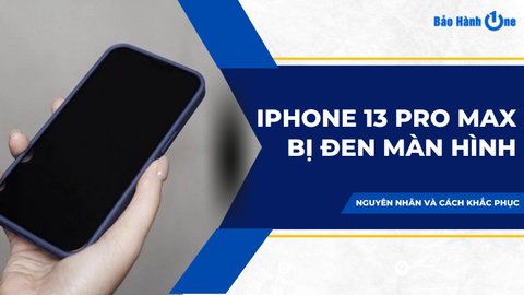 iPhone 13 Pro Max bị đen màn hình là do đâu? Cách khắc phục thế nào?