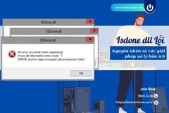 Isdone dll Lỗi: Nguyên nhân và các giải pháp xử lý hữu ích