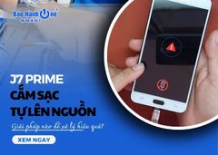 Giải pháp nào cho tình trạng J7 Prime cắm sạc tự lên nguồn?