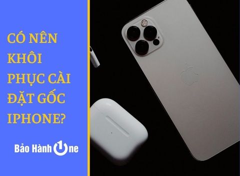 Có nên khôi phục cài đặt gốc Iphone không?