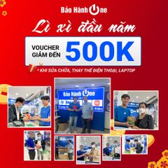 CHƯƠNG TRÌNH KHAI XUÂN 2023 “NHẬN LÌ XÌ VOUCHER ĐẾN 500K” CÁC DỊCH VỤ TẠI BẢO HÀNH ONE