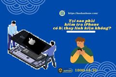 Cách kiểm tra iPhone có bị thay linh kiện không khi mua máy cũ