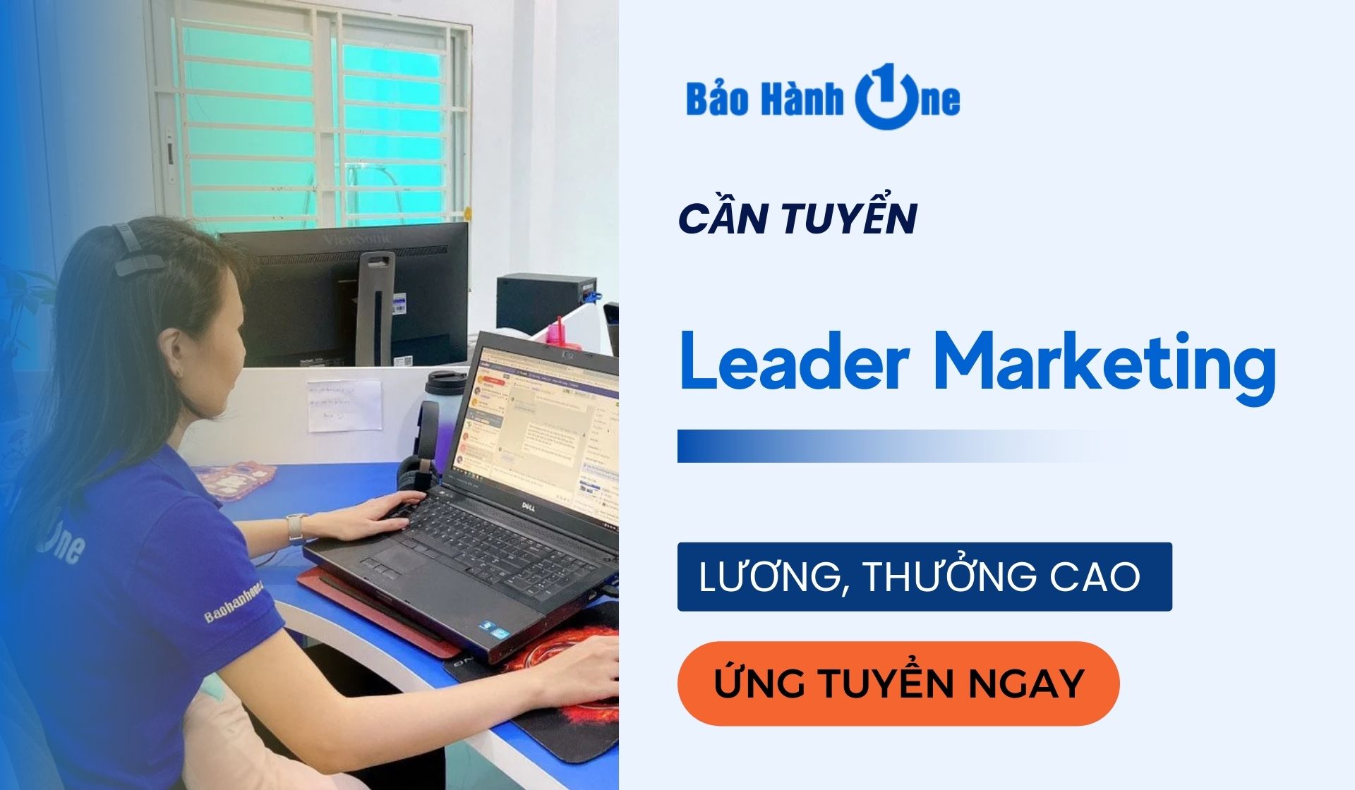 Tuyển dụng Leader Marketing Lương, Thưởng Cao tại Hồ Chí Minh