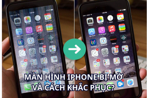 Lỗi màn hình iPhone bị đen mờ, chuyển màu xám lý do và hướng xử lý hiệu quả