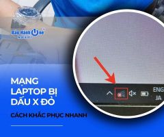 Mạng laptop bị dấu x đỏ là gì? Cách khắc phục chi tiết