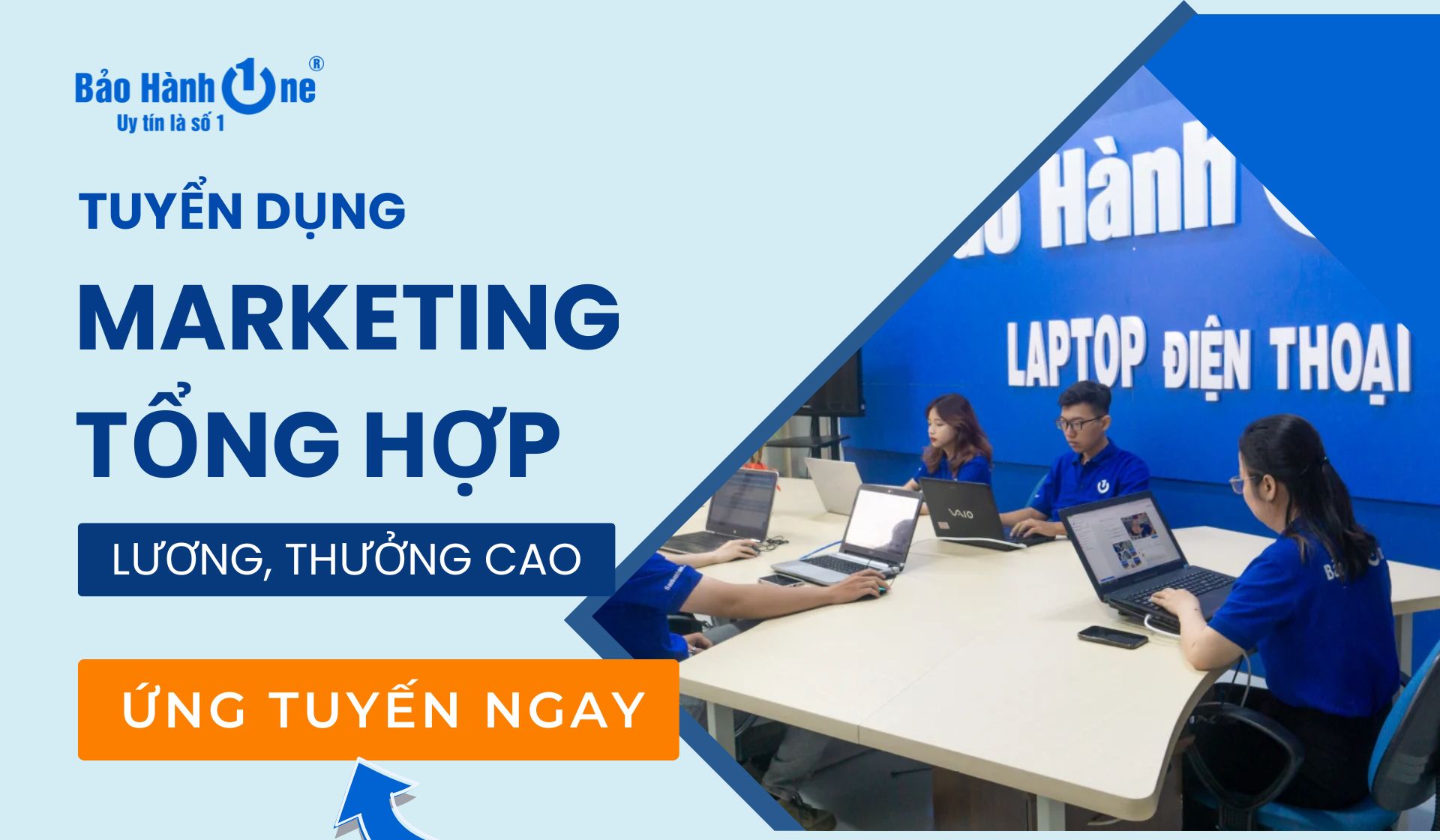 Tuyển dụng Chuyên Viên Marketing Tổng Hợp lương hấp dẫn - Hồ Chí Minh