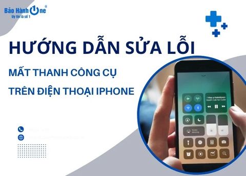 Hướng dẫn sửa lỗi mất thanh công cụ trên điện thoại iPhone nhanh chóng