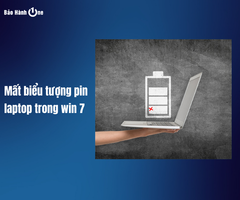 Mất biểu tượng pin laptop trong win 7 làm thế nào? Xử lý hiệu quả 100%