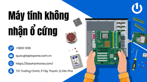 Khắc phục lỗi máy tính không nhận ổ cứng hiệu quả 100%