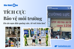 Bảo Hành One cam kết bảo vệ môi trường, lên án nạn dán quảng cáo, tờ rơi tràn lan!