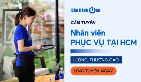 Tuyển dụng Nhân Viên Phục Vụ Tại Hồ Chí Minh