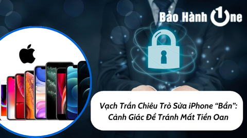 Vạch Trần Chiêu Trò Sửa iPhone “Bẩn”: Cảnh Giác Để Tránh Mất Tiền Oan