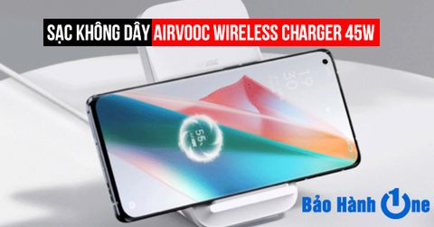 Có gì trên sạc không dây AirVOOC Wireless Charger 45W của OPPO?