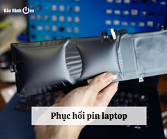 Kinh nghiệm phục hồi pin laptop bị chai đơn giản nhưng hiệu quả