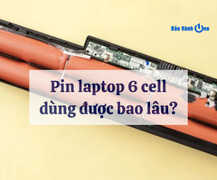 Pin laptop 6 cell dùng được bao lâu? Làm sao để kéo dài tuổi thọ pin?