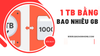 Terabyte (TB) là gì? 1TB bằng bao nhiêu GB?