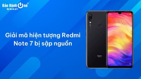 Giải mã hiện tượng Redmi Note 7 bị sập nguồn: Nguyên nhân và giải pháp